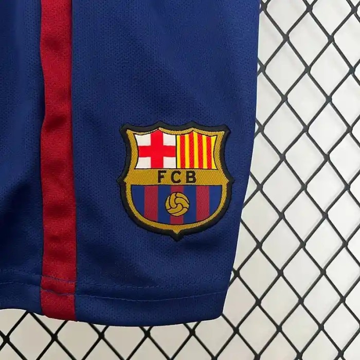 Barcelona 2014-15 Retro Home Soccer Jersey- Kids Kit