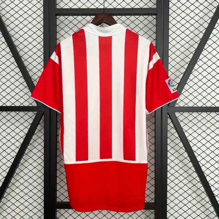 Atletico Madrid 2002-03 Home Retro Soccer Jersey- Fan Version
