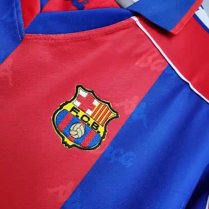 Barcelona 1992-95 Home Retro Soccer Jersey- Fan Version
