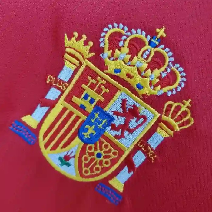 Spain 1998 Home Retro Soccer Jersey - Fan Version