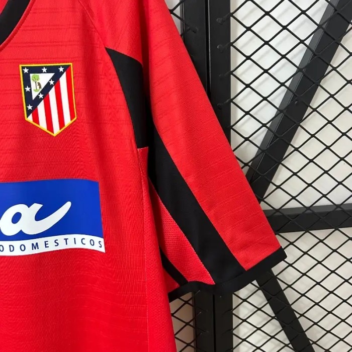 Atletico Madrid 2001-02 Home Retro Soccer Jersey- Fan Version