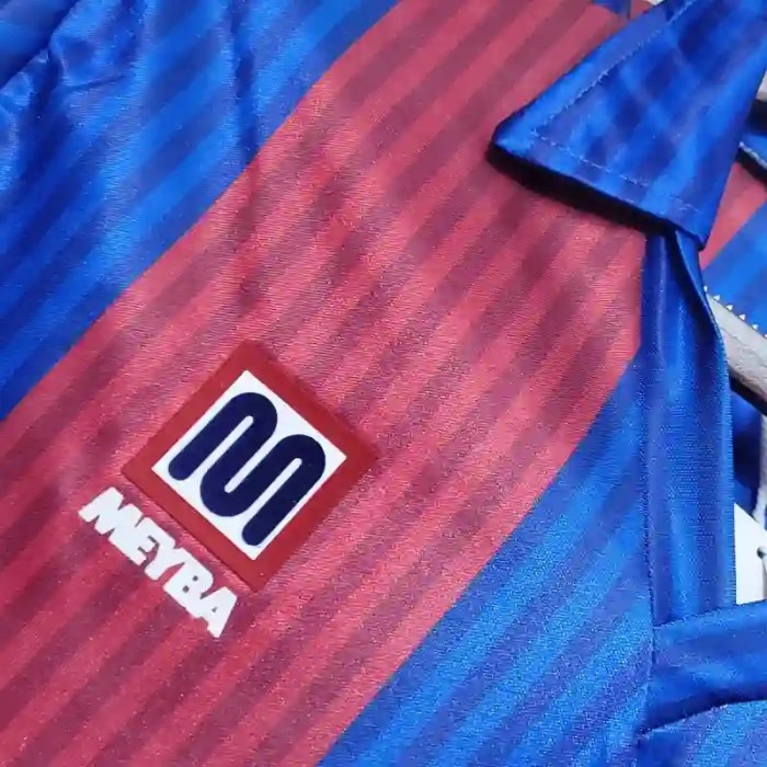 Barcelona 1990-91 Home Retro Soccer Jersey- Fan Version