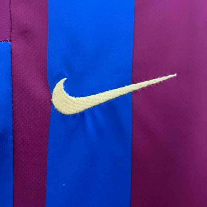 Barcelona 2005-06  Retro Home Soccer Jersey- Kids Kit