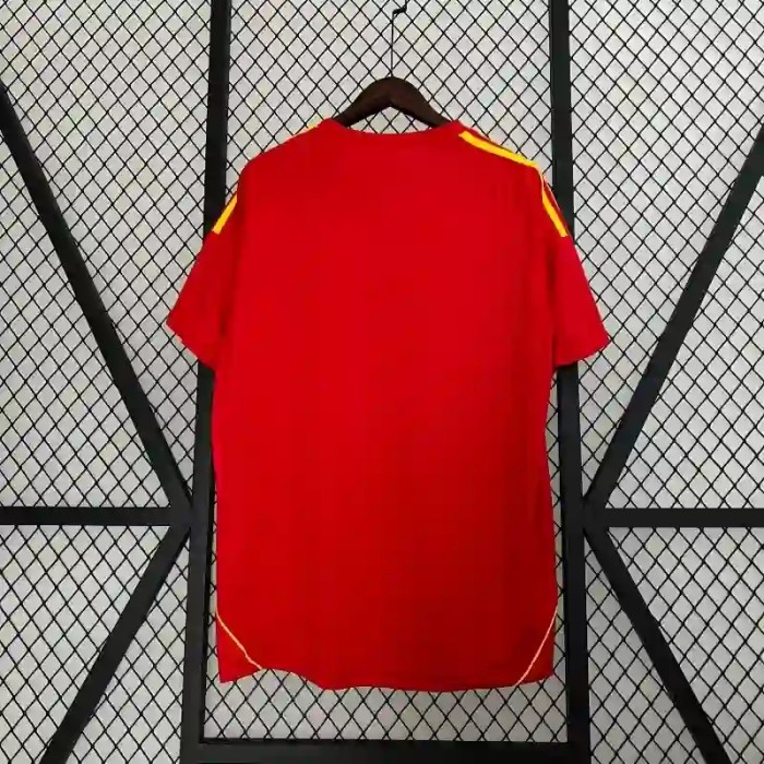 Spain 2008 Home Retro Soccer Jersey - Fan Version