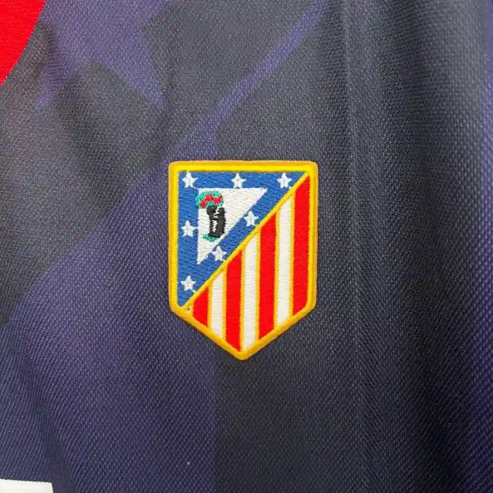 Atletico Madrid 1995-96 Third Retro Soccer Jersey- Fan Version