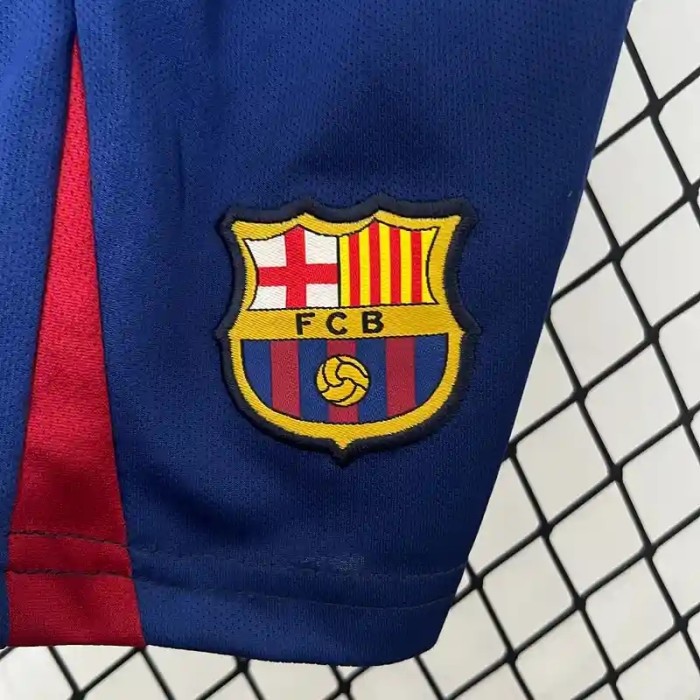 Barcelona 2008-09 Retro Home Soccer Jersey- Kids Kit