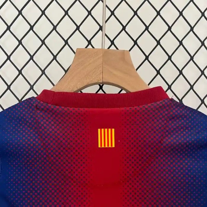 Barcelona 2012-13 Retro Home Soccer Jersey- Kids Kit