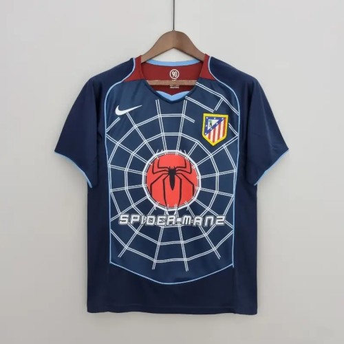 Atletico Madrid 2004-05 Away Retro Soccer Jersey- Fan Version