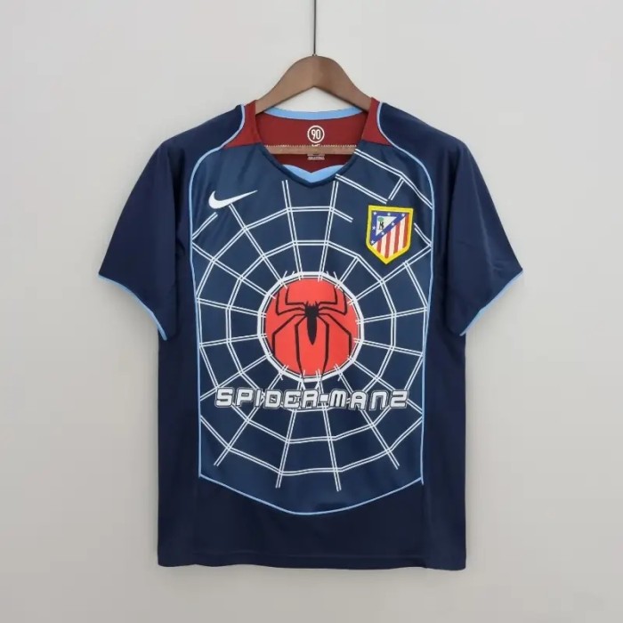 Atletico Madrid 2004-05 Away Retro Soccer Jersey- Fan Version