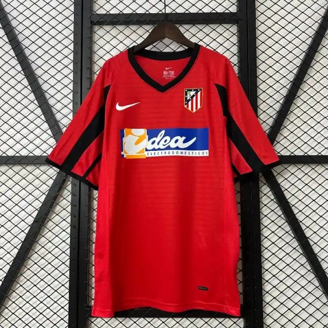 Atletico Madrid 2001-02 Home Retro Soccer Jersey- Fan Version
