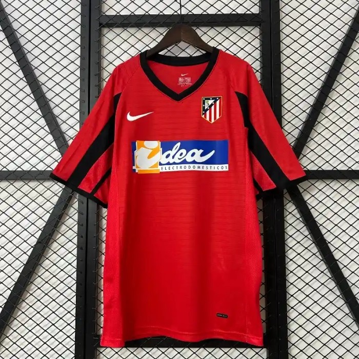 Atletico Madrid 2001-02 Home Retro Soccer Jersey- Fan Version