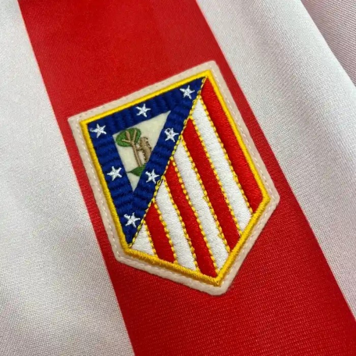 Atletico Madrid 1982-83 Home Retro Soccer Jersey- Fan Version