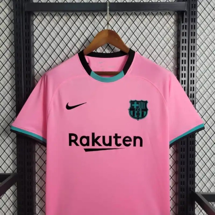Barcelona 2020-21 Away Retro Soccer Jersey- Fan Version