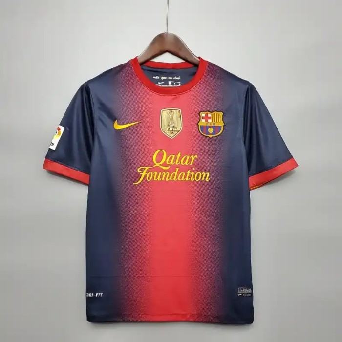 Barcelona 2012-13 Home Retro Soccer Jersey- Fan Version