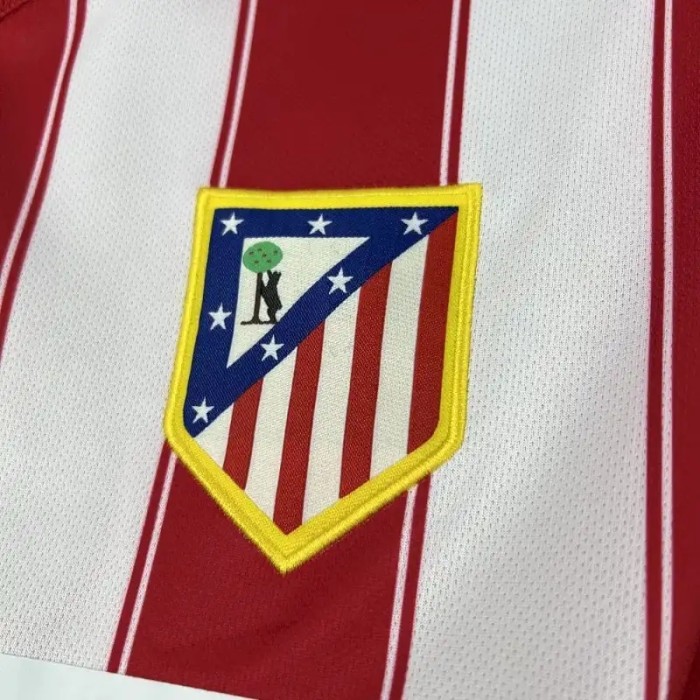 Atletico Madrid 2003-04 Home Retro Soccer Jersey- Fan Version