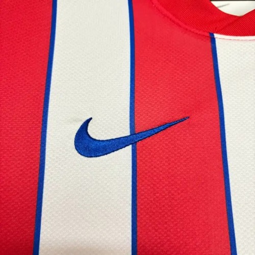 Atletico Madrid 2011-12 Home Retro Soccer Jersey- Fan Version