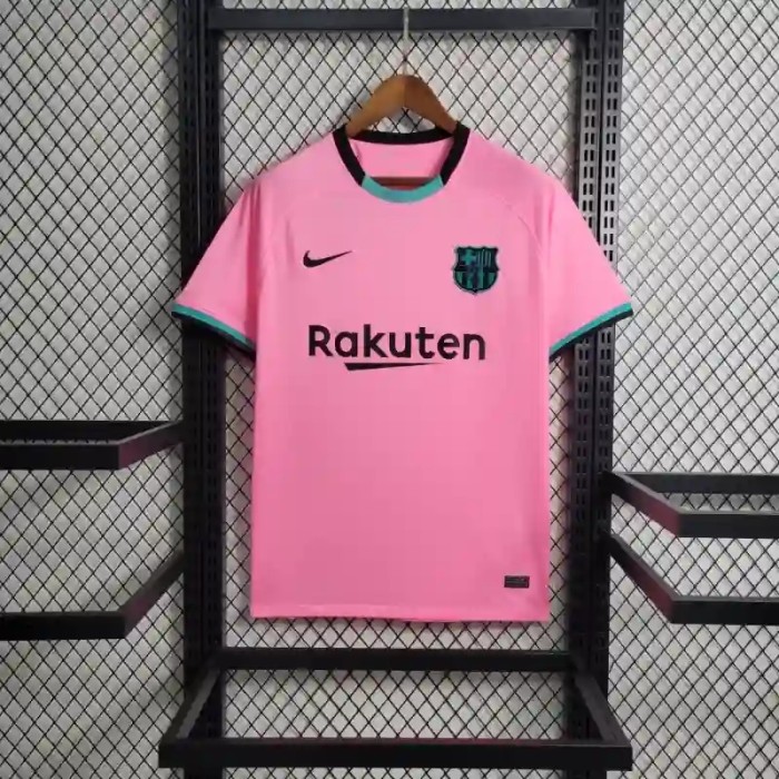 Barcelona 2020-21 Away Retro Soccer Jersey- Fan Version