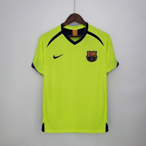Barcelona 2005-06 Away Retro Soccer Jersey - Fan Version