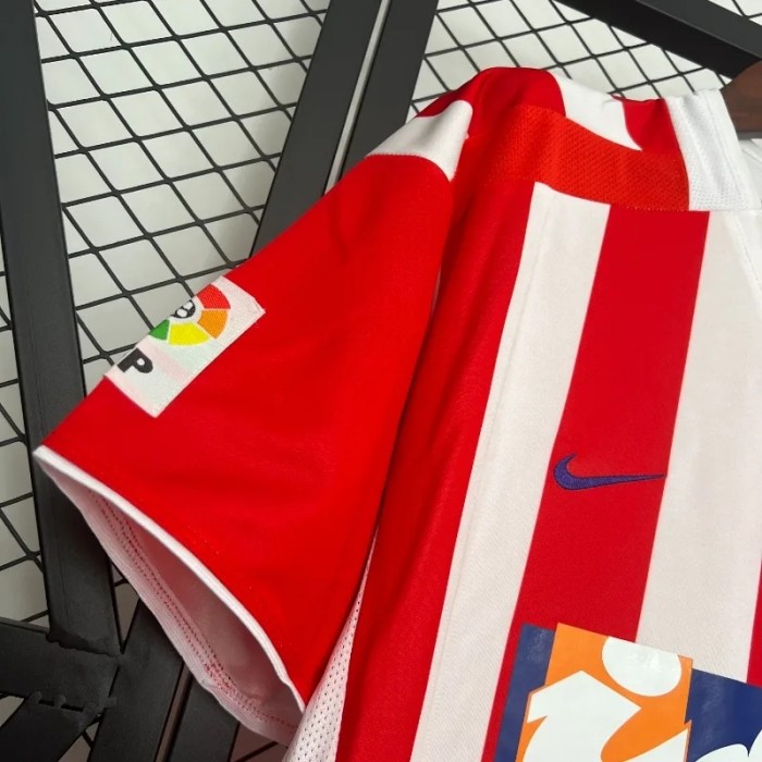 Atletico Madrid 2002-03 Home Retro Soccer Jersey- Fan Version
