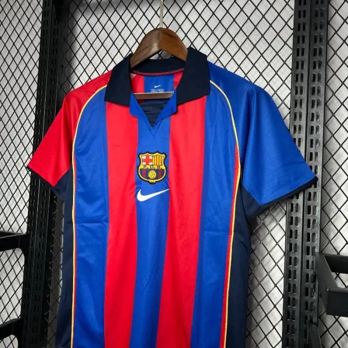Barcelona 2004-05 Home Retro Soccer Jersey- Fan Version