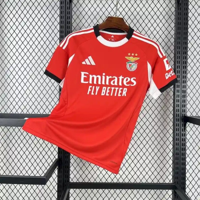 Benfica 25/26 Home Soccer Jersey - Fan Version