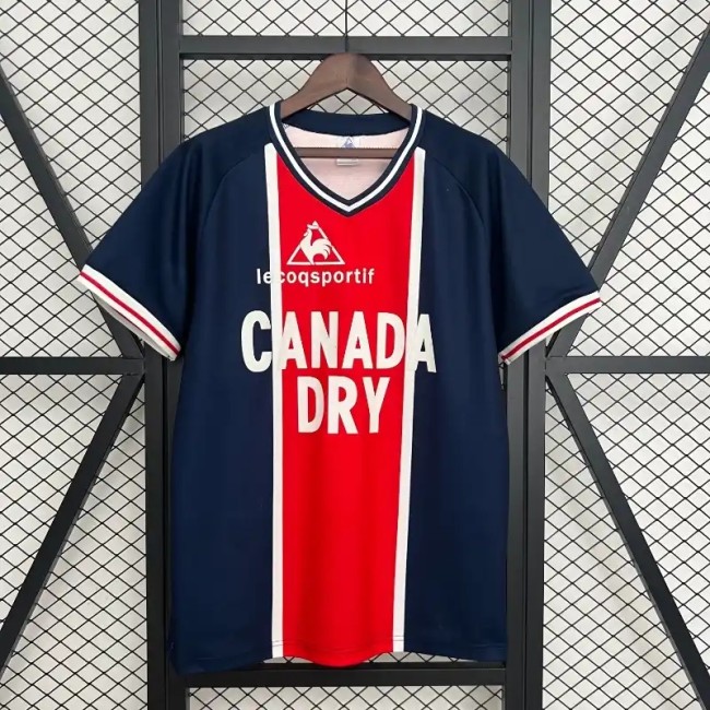 PSG 1974 Paris Saint Germain Home Retro Soccer Jersey - Fan Version