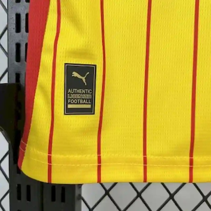 RC Lens 25/26 Home Soccer Jersey - Fan Version