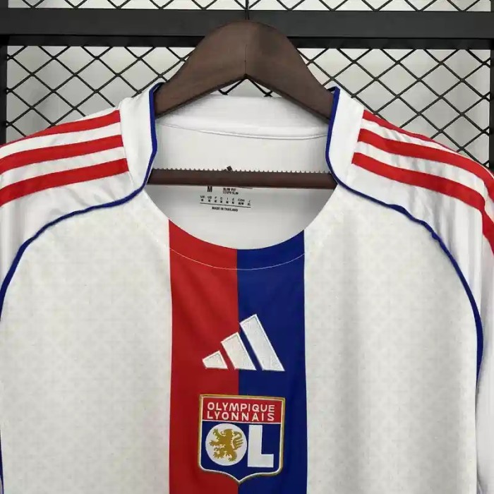 Lyon 25/26 Home Soccer Jersey - Fan Version