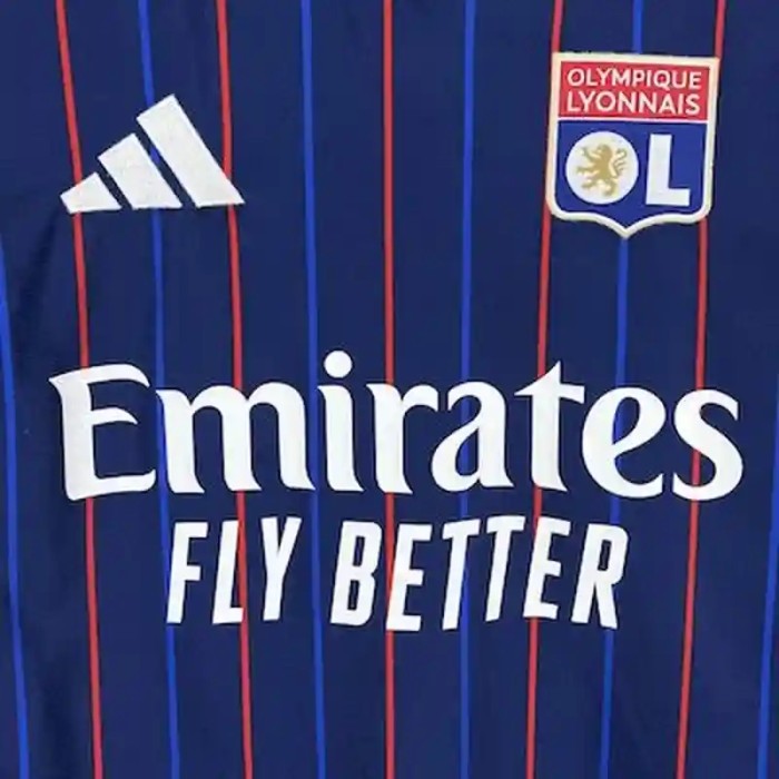 Lyon 25/26 Away Soccer Jersey - Fan Version