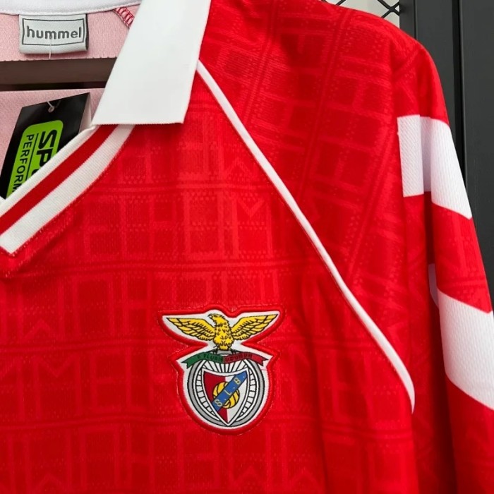 Benfica 1990 Home Retro Soccer Jersey - Fan Version