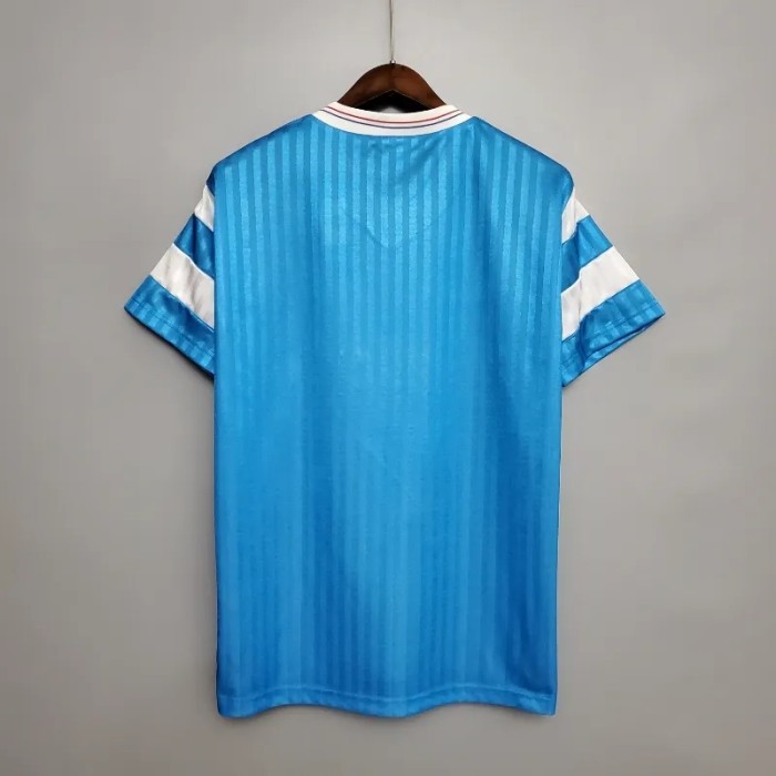 Marseille 1990 Away  Retro Soccer Jersey - Fan Version
