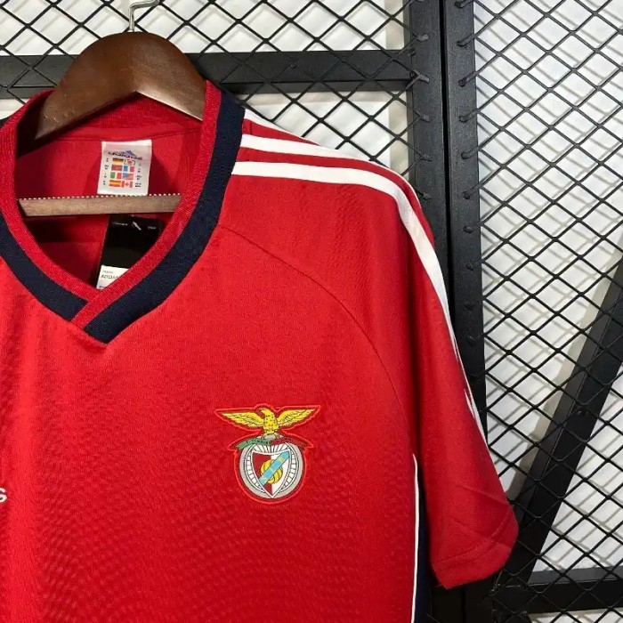 Benfica 1999-00 Home Retro Soccer Jersey - Fan Version
