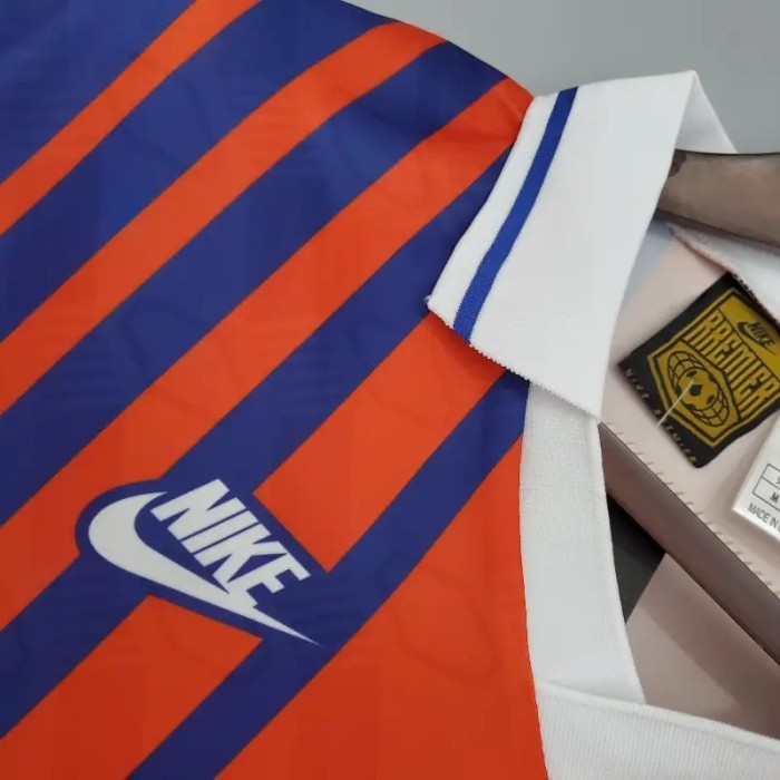 PSG 1992-93 Paris Saint Germain Home Retro Soccer Jersey - Fan Version