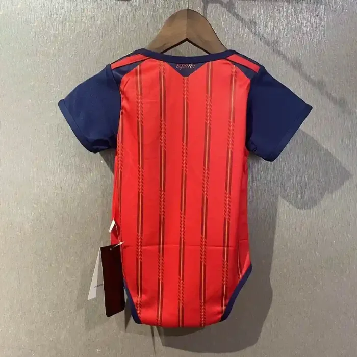 Spain 2026 World Cup Home Baby Soccer Jerseys