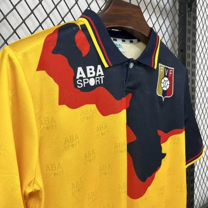 Venezuela 1998 Away Retro Soccer Jersey - Fan Version