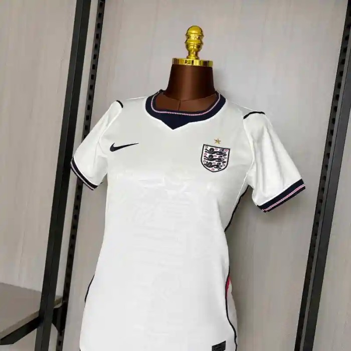Women England 2026 World Cup Home Soccer Jerseys – Fan Version