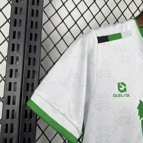 Racing de Santander 25/26 Home Soccer Jerseys – Kids Kit