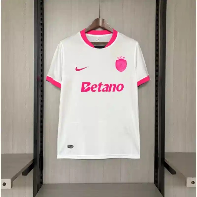 Sporting Lisbon 26/27 White October Soccer Jersey - Fan Version