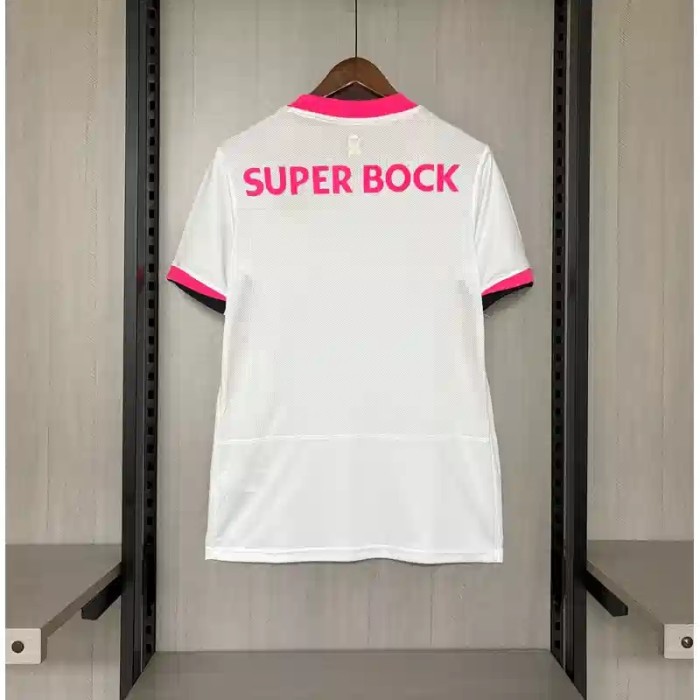Sporting Lisbon 26/27 White October Soccer Jersey - Fan Version