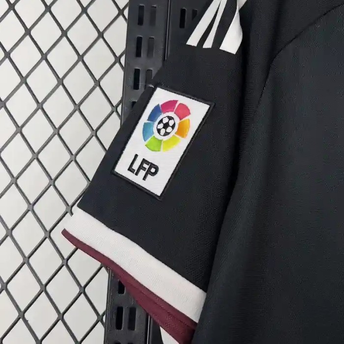 Albacete Balompié 25/26  Retro Black Soccer Jersey - Fan Version