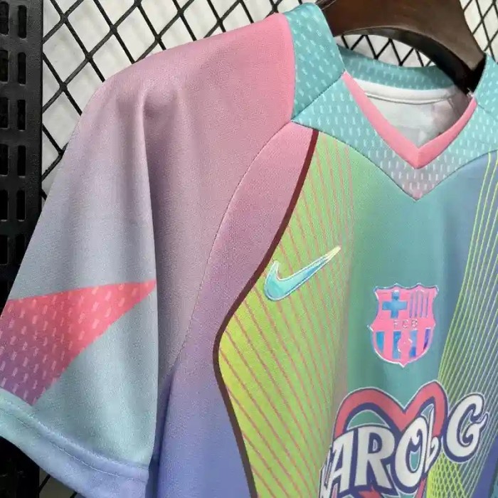 Barcelona 25/26 Karol G  Color Soccer Jersey - Fan Version