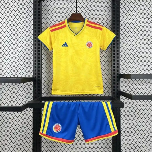 Colombia 2026 World Cup Home Soccer jersey – Kids Kit