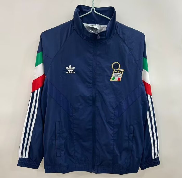 Italy Windbreaker Retro Blue