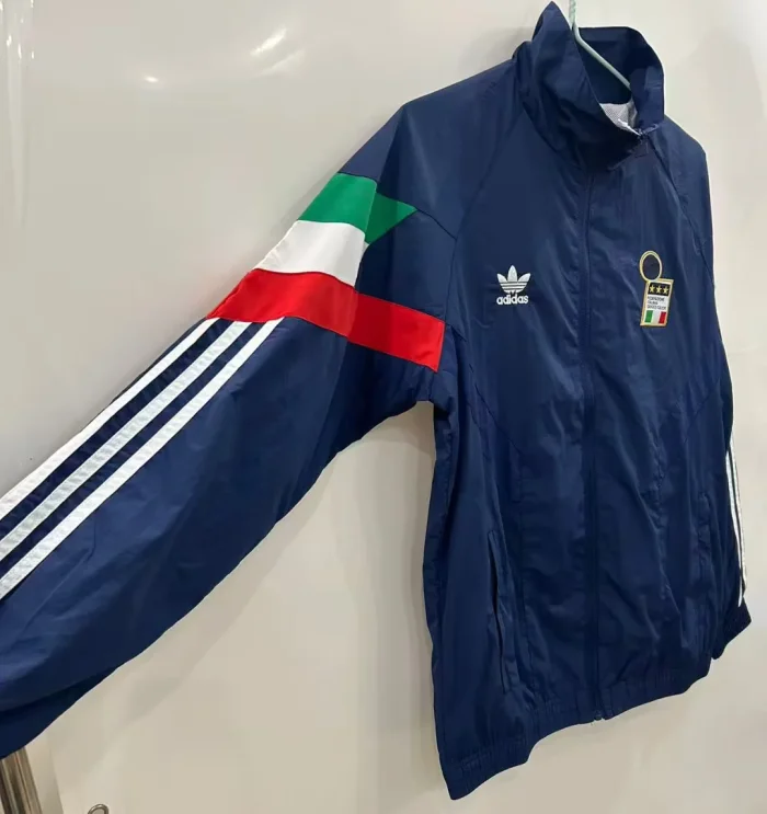 Italy Windbreaker Retro Blue