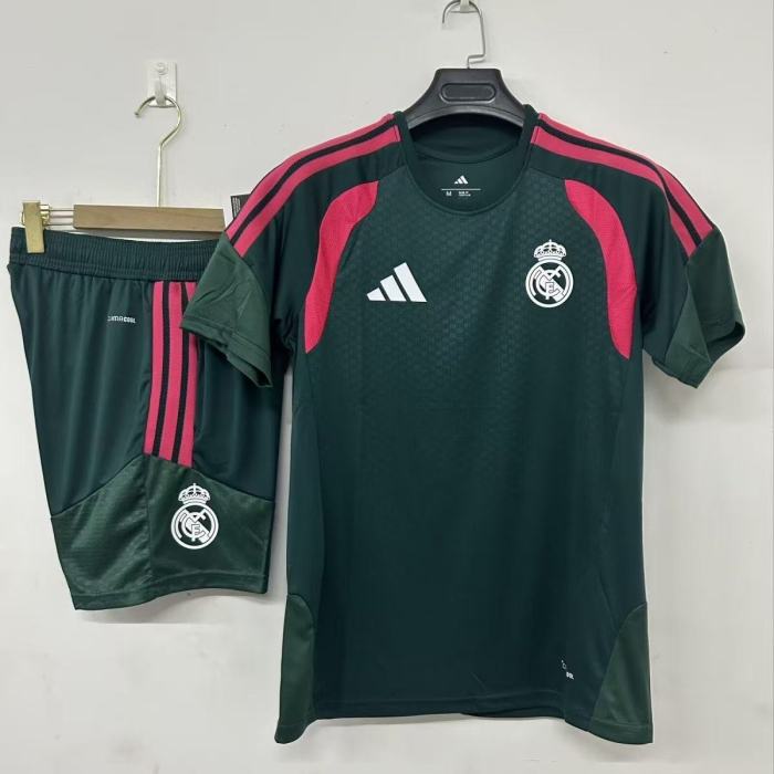 Kit 26/27 Real Madrid Dark green Training Set Football Shirt + Short