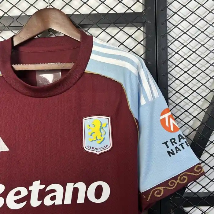 Aston Villa 25/26 Home Soccer Jersey - Fan Version