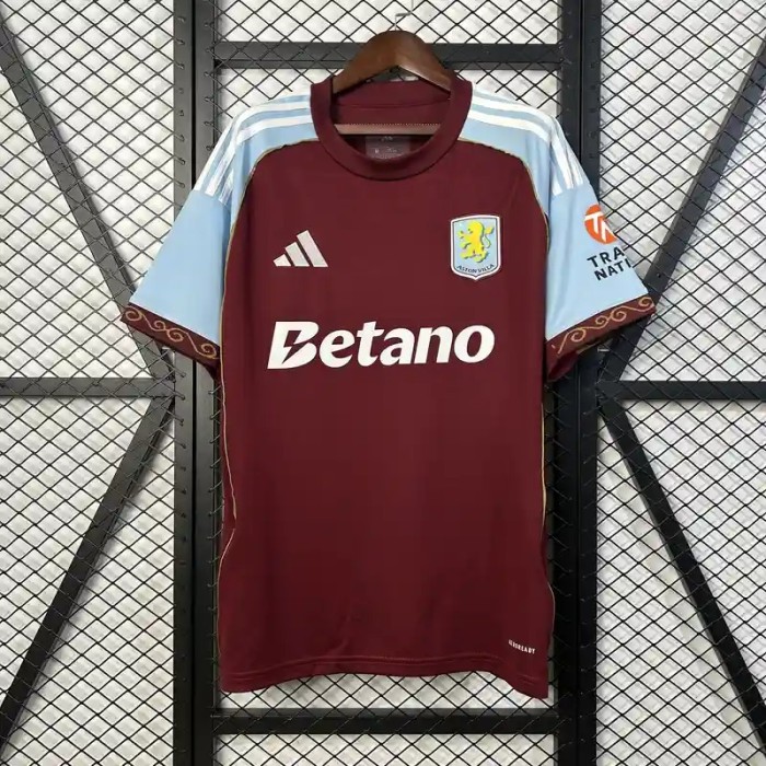 Aston Villa 25/26 Home Soccer Jersey - Fan Version