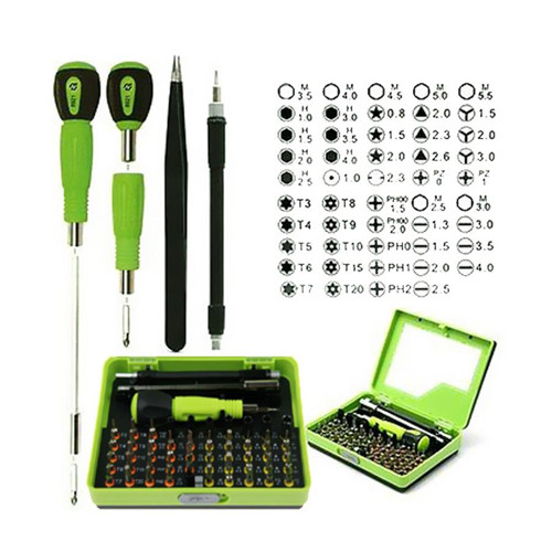 53 in 1 Precision Tweezer Flexible Drill Shaft Disassembly Screwdriver Set for Smart Phone