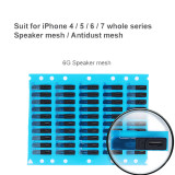 100pcs High Quality Adhesive Ear Speaker Earpiece Mesh Anti Dust Screen Mesh For iPhone 6G-14promax Replacement For LCD Repair