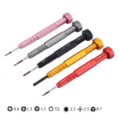 6pcs High Quality Steel Magnetic Screwdriver Set For IPhone 8 8P 7 7P 6S 6P 6G 5G